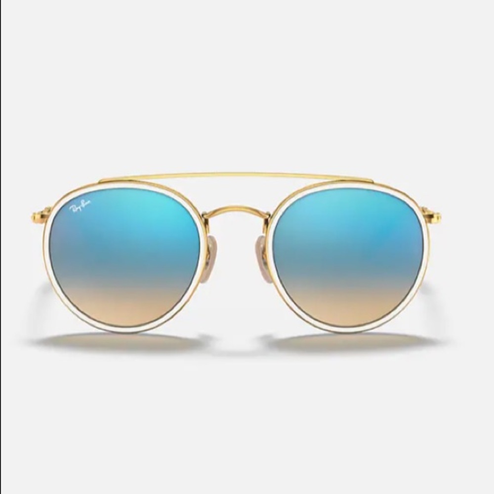 Ray Ban- round double bridge sunglasses